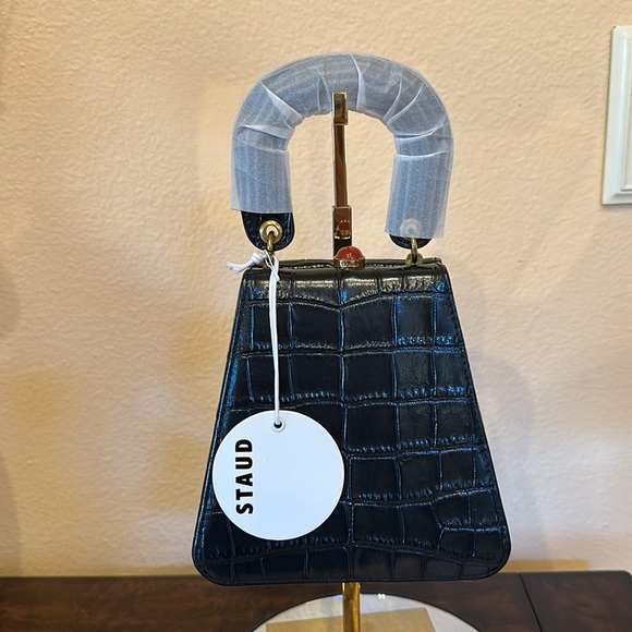 STAUD Kenny Croc Handbag - Picture 3 of 6